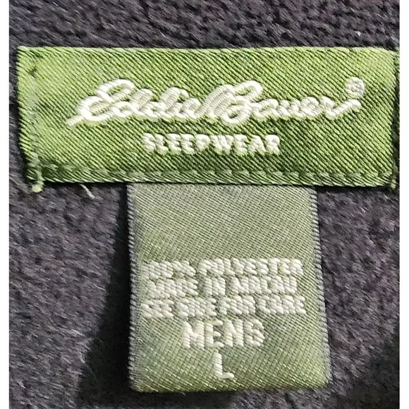 Eddie Bauer Classic Crewneck‎ Sweatshirt Casual Comfort Homme Large - Picture 3 of 3